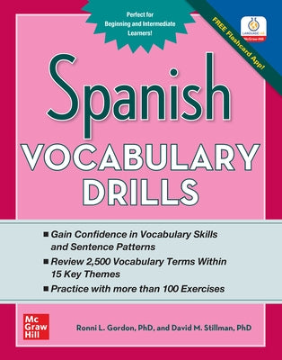 Spanish Vocabulary Drills by Gordon, Ronni