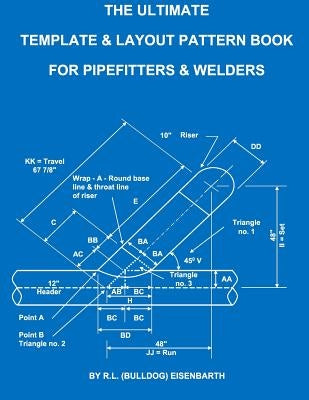 The Ultimate Template and Layout Pattern Book for Pipefitters and Welders by Eisenbarth, R. L. (Bulldog)