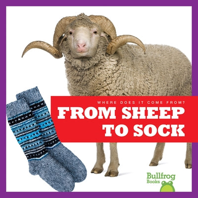 From Sheep to Sock Paperback Bullfrog Books