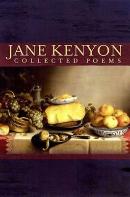 Collected Poems book by Graywolf Press, featuring a close-up of the cover with artistic typography and design elements.