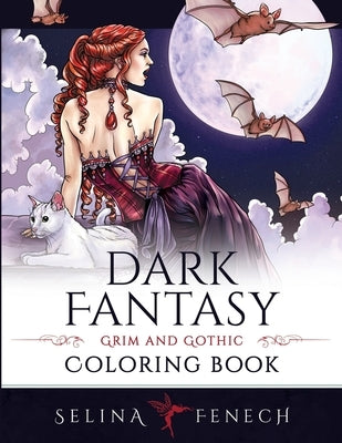 Dark Fantasy Coloring Book by Fenech, Selina
