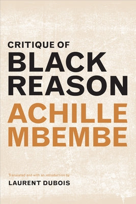 Critique of Black Reason Paperback Duke University Press