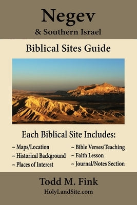 Negev & Southern Israel Biblical Sites Guide Paperback Selah Book Press