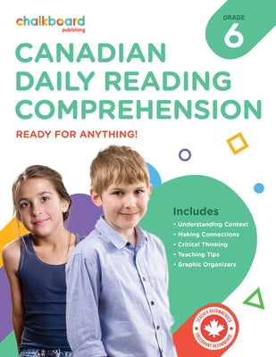 Canadian Daily Reading Comprehension 6 Paperback Chalkboard Publishing