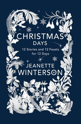 Cover image of "Christmas Days" book by Grove Press, featuring holiday-themed illustrations and festive design.