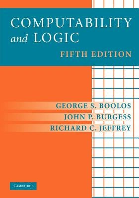 Computability and Logic Paperback Cambridge University Press