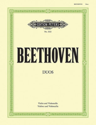 3 Duos Woo 27 (Arranged for Violin and Cello): Originally for Clarinet and Bassoon (Set of Parts) by Beethoven, Ludwig Van