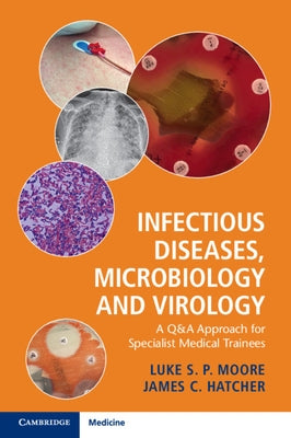 Paperback book titled "Infectious Diseases, Microbiology and Virology" by Cambridge University Press, showing the cover with medical illustrations.