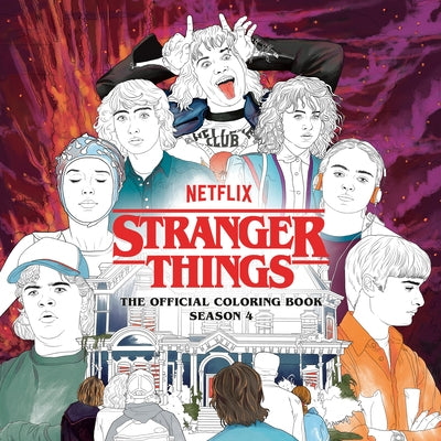 Stranger Things: The Official Coloring Book, Season 4 Paperback Random House Worlds