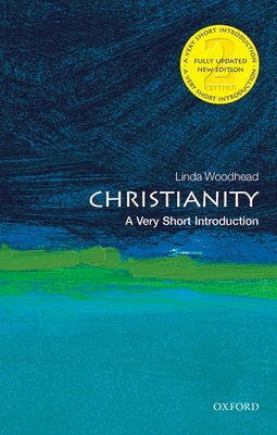 Book cover of "Christianity" by Oxford University Press, USA, featuring religious symbols and a scholarly design.