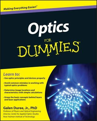 Optics For Dummies by Duree, Galen C.