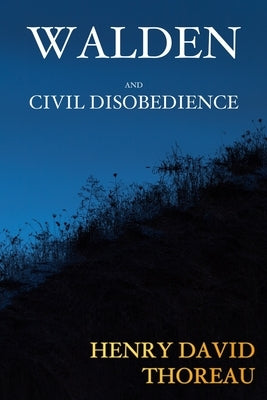Walden and Civil Disobedience Paperback Fili Public