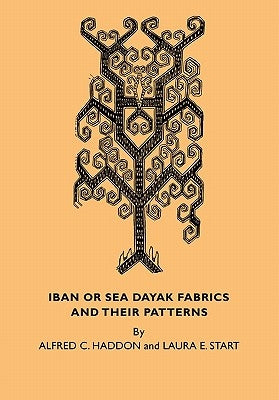 Cover of "Iban or Sea Dayak Fabrics and Their Patterns" paperback showing colorful traditional Iban textile designs.
