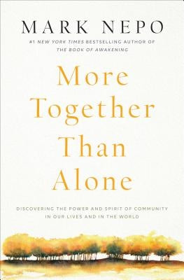Paperback of "More Together Than Alone" by Atria Books, showing the book cover with title and author details.