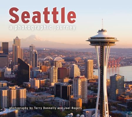 Photographic print of Seattle cityscape from the book "Seattle: A Photographic Journey" by Farcountry Press, showcasing iconic skyline views.