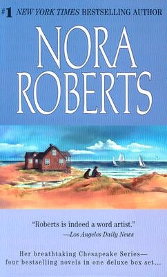 Paperback Chesapeake Quartet box set by Nora Roberts, featuring four romantic novels in a compact Berkley Books edition.