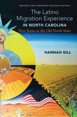 Paperback book titled "The Latino Migration Experience in North Carolina" by University of North Carolina Press, showing the cover.