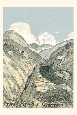 Vintage Journal King's Canyon Poster Paperback Found Image Press