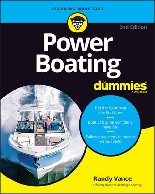 Power Boating for Dummies by Vance, Randy