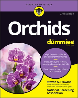 Orchids for Dummies Paperback For Dummies