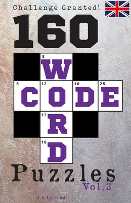 160 CODE WORD Puzzles, Vol.3 by Jaja Books