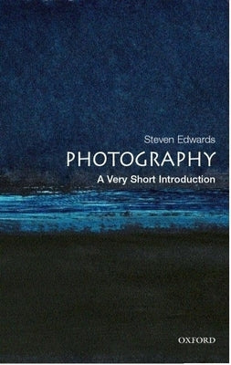 Paperback of "Photography: A Very Short Introduction" by Oxford University Press showing the book cover with title and author details.