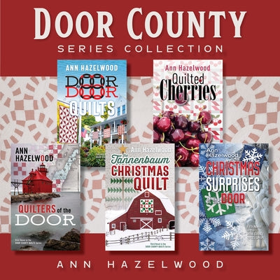 Paperback Door County Quilt Series Collection by C&T Publishing featuring colorful quilt patterns and fabric designs.
