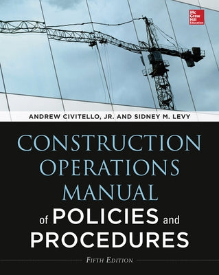 Construction Operations Manual of Policies and Procedures 5e paperback by McGraw-Hill Companies, showing the book cover with text.