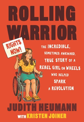 Paperback of "Rolling Warrior" by Beacon Press showing the book cover with colorful illustrations and bold title text.