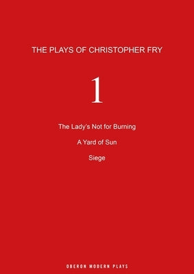 Fry: Plays One by Fry, Christopher