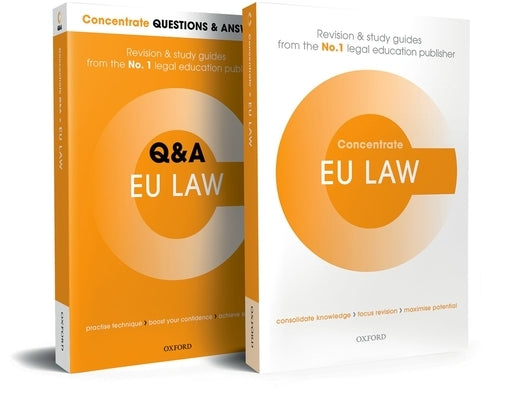European Union Law Revision Concentrate Pack by Homewood, Matthew
