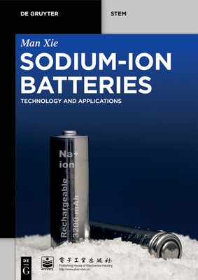 Paperback book titled Sodium-Ion Batteries by de Gruyter, featuring a cover design related to energy storage technology.