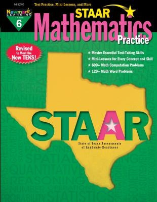 Staar Mathematics Practice Grade 6 II Teacher Resource Paperback Newmark Learning