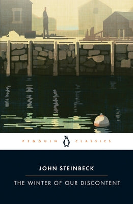 Paperback of The Winter of Our Discontent by Penguin Group, showing the book cover with title and author details.