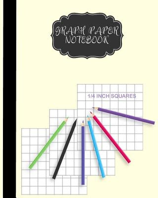 Graph Paper Notebook 1/4 inch squares: Graph Paper Composition Book For Children and Women 8 x 10 inch, 122 Pages by Warren, Leann S.