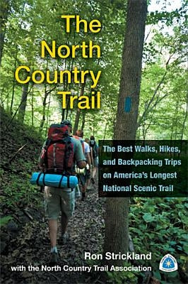 Paperback book titled "The North Country Trail" by University of Michigan Regional, showing a scenic trail image on the cover.