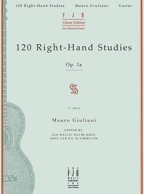 120 Right-Hand Studies by Giuliani, Mauro
