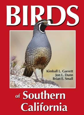 Paperback book titled "Birds of Southern California" by R.W. Morse Company, showcasing colorful illustrations of local bird species.