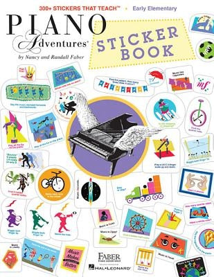 Piano Adventures Sticker Book by Faber, Nancy
