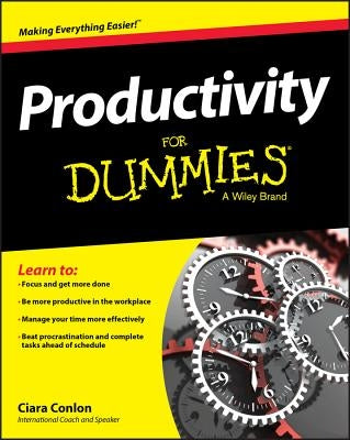 Productivity for Dummies Paperback For Dummies