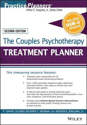 The Couples Psychotherapy Treatment Planner, with Dsm-5 Updates Paperback Wiley