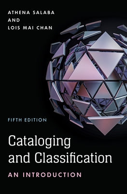 Paperback copy of "Cataloging and Classification: An Introduction" by Rowman & Littlefield Publishers, showing the book cover with title and author.