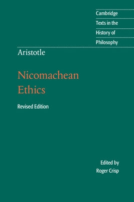 Aristotle: Nicomachean Ethics Paperback Cambridge University Press