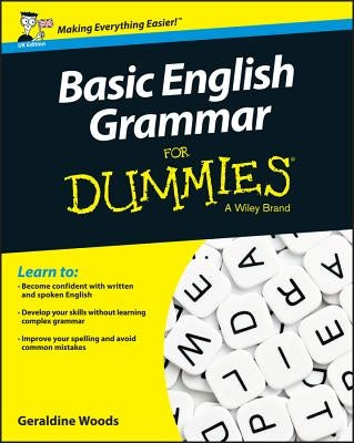 Basic English Grammar for Dummies - UK Paperback For Dummies