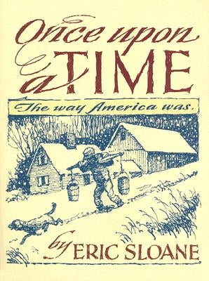Paperback of "Once Upon a Time: The Way America Was" by Dover Publications, featuring vintage Americana illustrations.