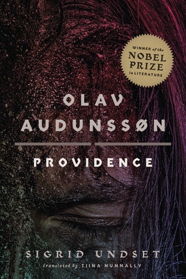 Paperback of Olav Audunssøn: II. Providence by University of Minnesota Press, showing the book cover with title and author text.