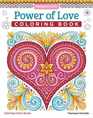 Power of Love Coloring Book by McArdle, Thaneeya