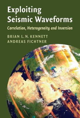 Paperback book titled "Exploiting Seismic Waveforms" by Cambridge University Press, showing the cover with seismic waveform illustrations.
