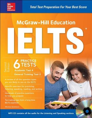 McGraw-Hill Education Ielts, Second Edition [With CD (Audio)] by Sorrenson, Monica
