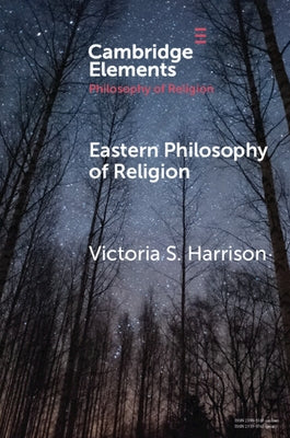 Paperback of Eastern Philosophy of Religion by Cambridge University Press, featuring a scholarly book cover with traditional Asian art elements.